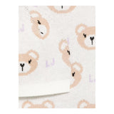 LIU JO set cappello sciarpa tinta unita con orsi Panna per Bambina HF4053J PANNA LIU JO