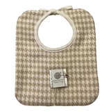 MARLU' bavetta tinta unita con stampa  Bianco per Neonato IB58BAVM BIANCO MARLU'