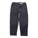 CALVIN KLEIN jeans tinta unita con girovita regolabile Nero per Neonato IB0IB00218 NERO CALVIN KLEIN
