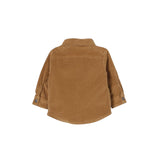 DIESEL camicia tinta unita con bottoni Cammello per Neonato K00552 CAMMELLO DIESEL