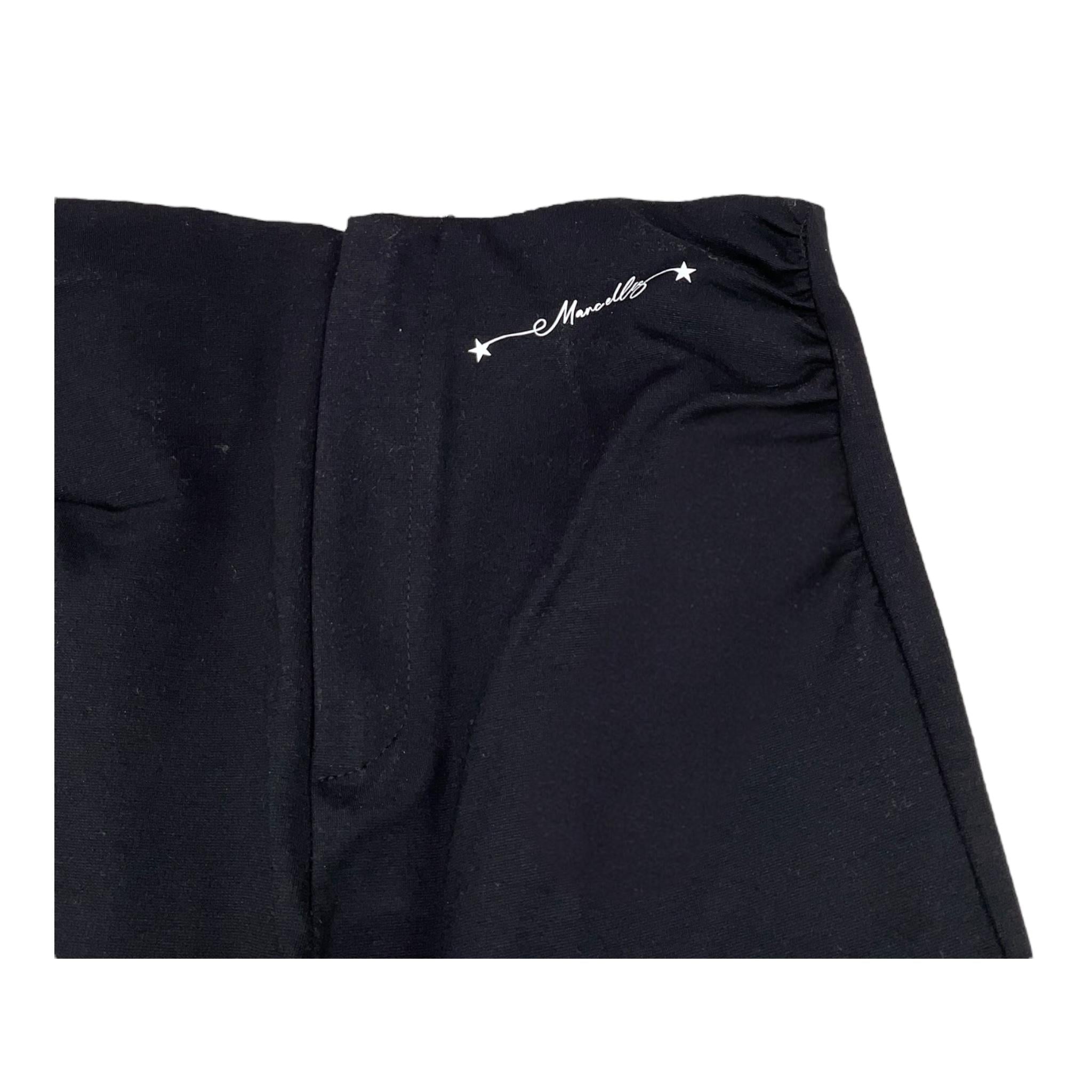 MARC ELLIS pantalone tinta unita modello zampa Nero per Bambina JMJPT00207X NERO MARC ELLIS