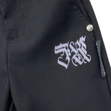 JOHN RICHMOND pantalone tinta unita con stampa Nero per Neonato RIA25108PA NERO JOHN RICHMOND