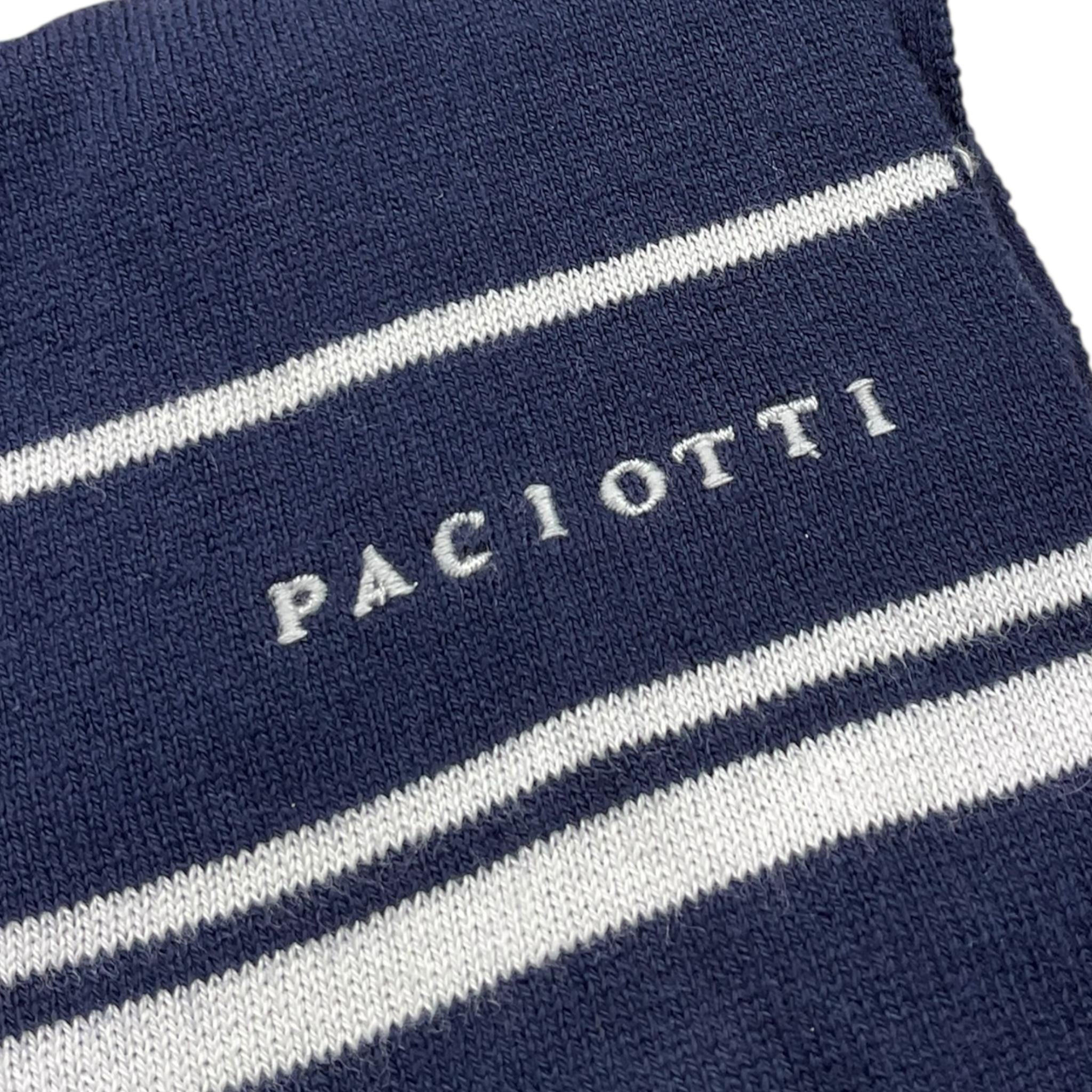 CESARE PACIOTTI sciarpa tinta unita con logo Blu per Bambino SCP5350BX BLU CESARE PACIOTTI