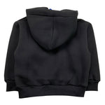 DO NOT CONFORM felpa chiusa con cappuccio tinta unita cn logo Nero per Neonato FE025N NERO DO NOT CONFORM