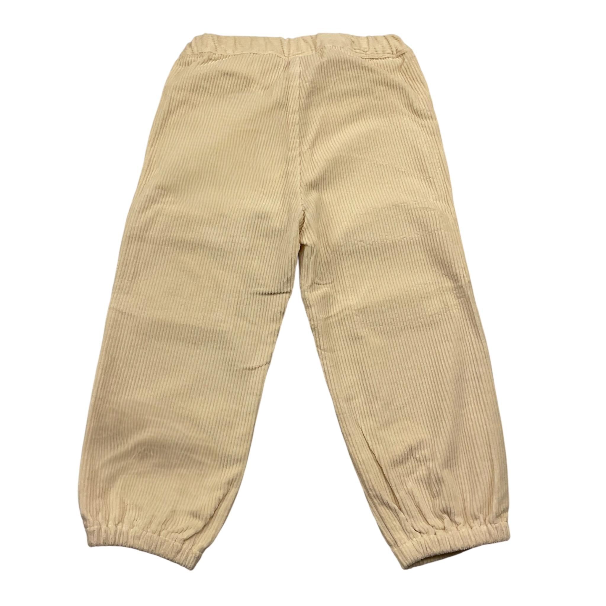 ZHOE & TOBIAH pantalone tinta unita a costine Panna per Neonato PJK19XX PANNA ZHOE & TOBIAH