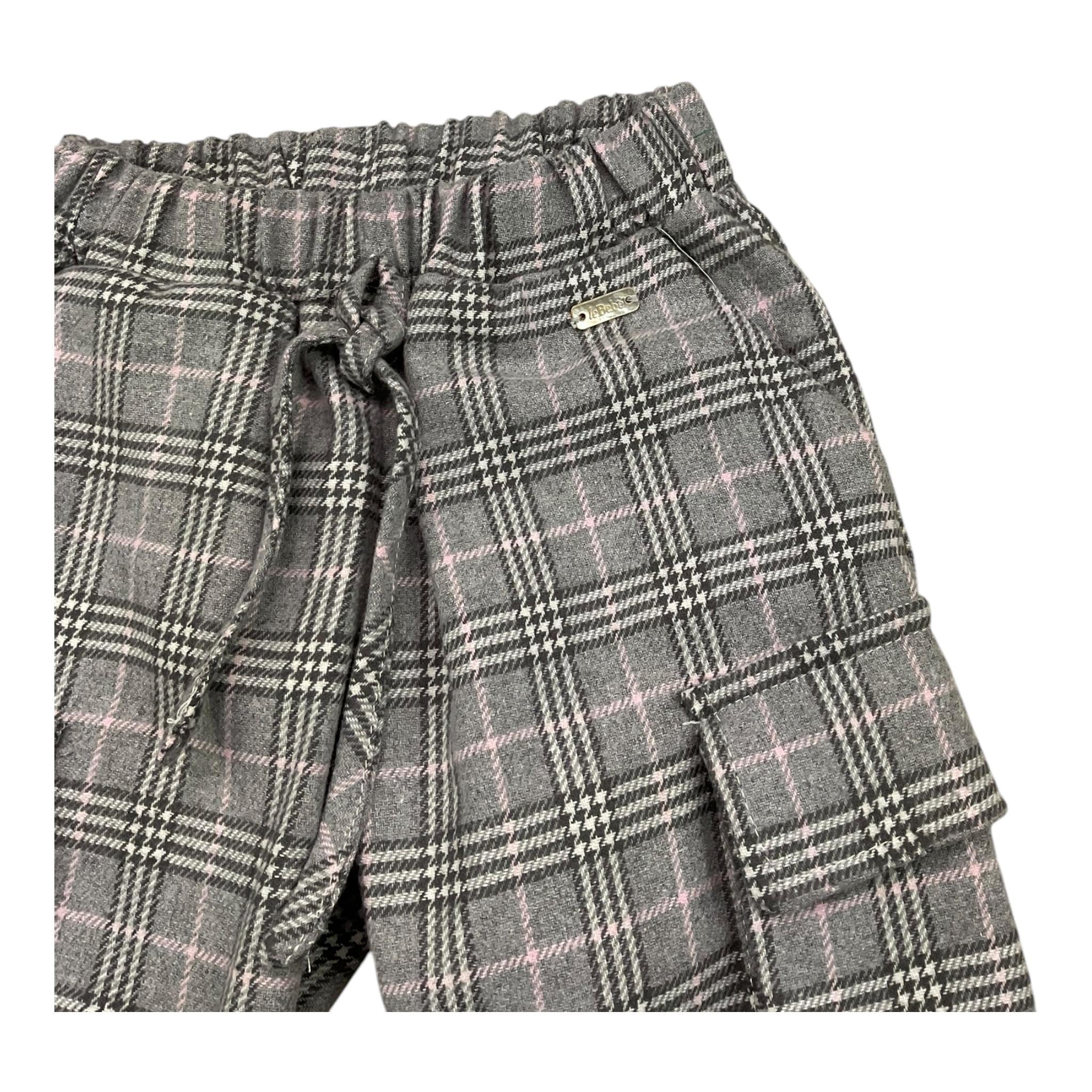 LE BEBE' pantalone tinta unita cn elastico in vita Grigio per Neonata LBG6146 GRIGIO LE BEBE'