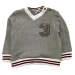 LE BEBE' felpa chiusa girocollo tinta unita Grigio per Neonato LBB5155 GRIGIO LE BEBE'