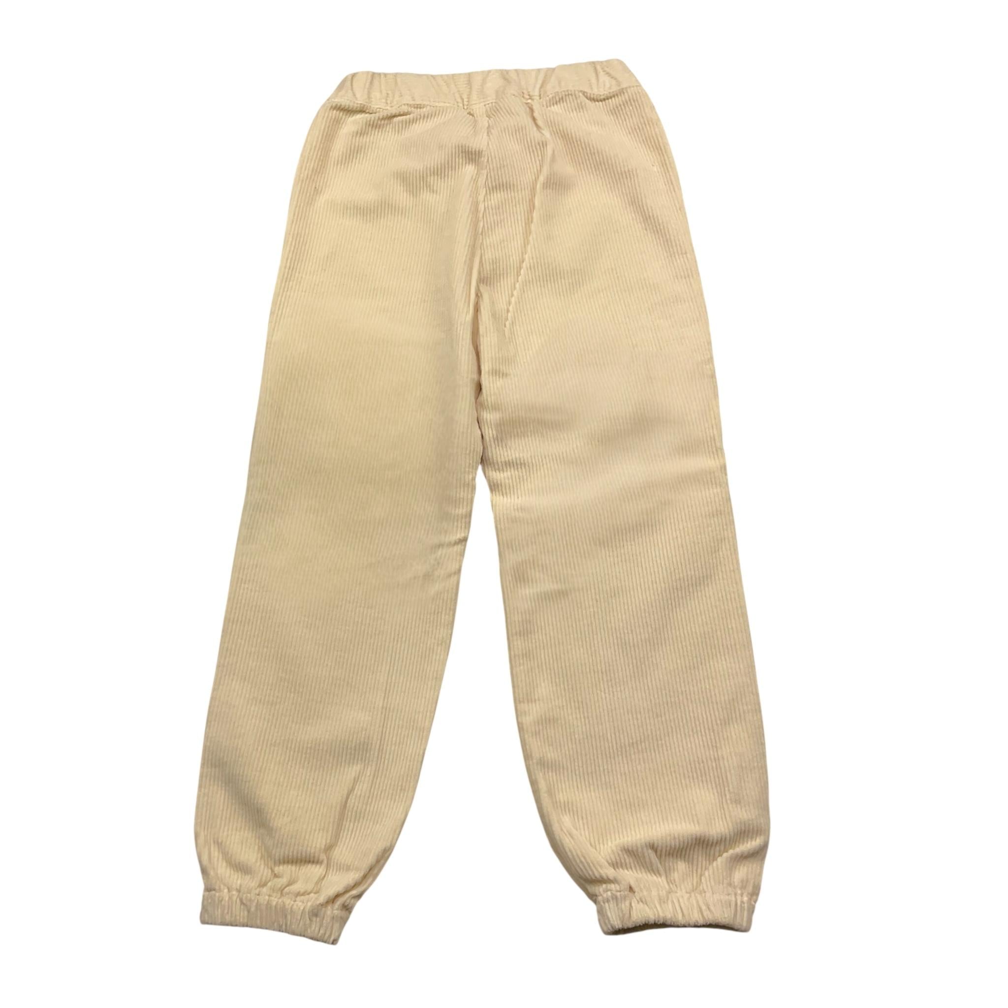 ZHOE & TOBIAH pantalone tinta unita a costine Panna per NEONAO PJK19X PANNA ZHOE & TOBIAH