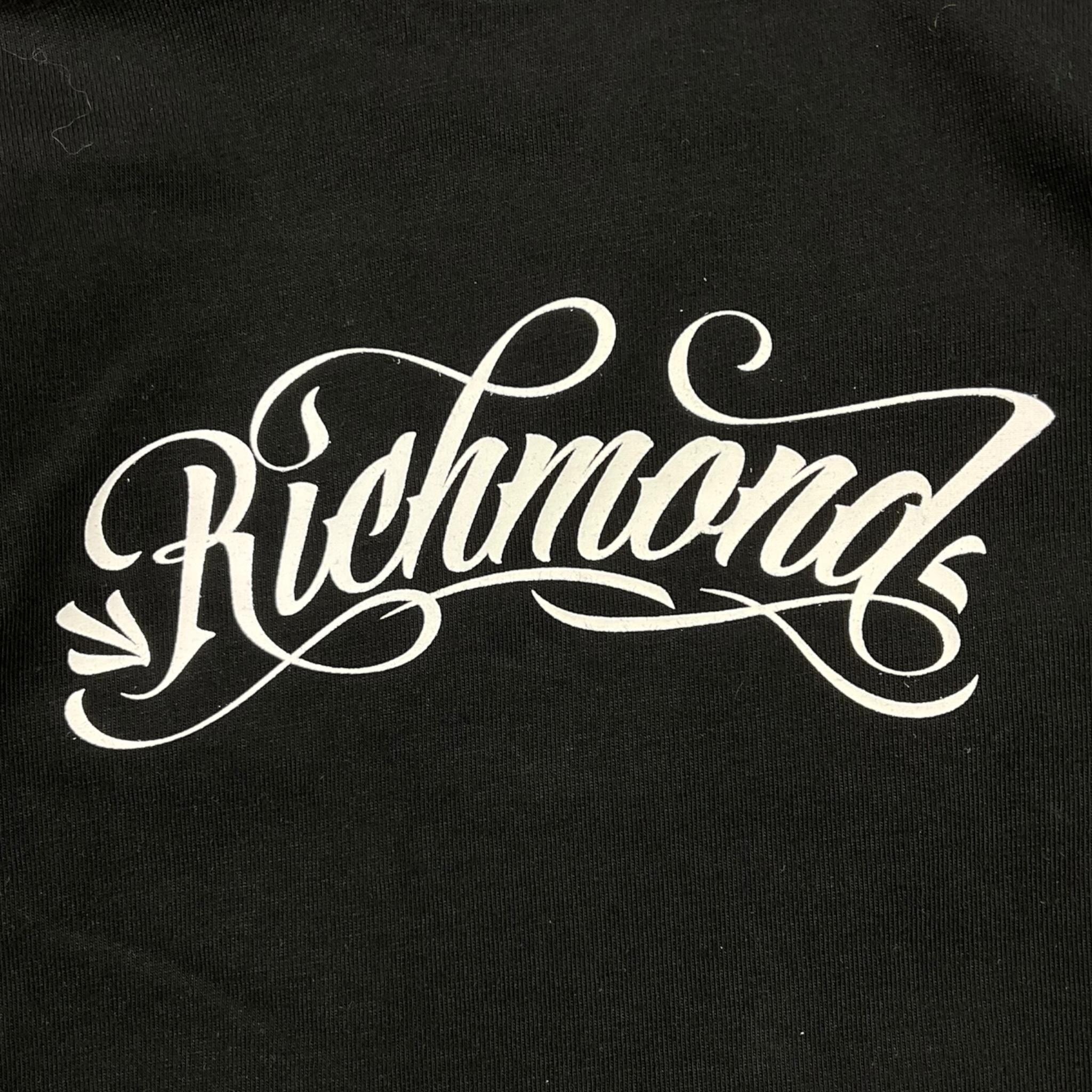 JOHN RICHMOND shirt girocollo tinta unita con stampa Nero per Neonato RIA25032TS NERO JOHN RICHMOND