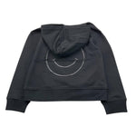 MOSCHINO felpa tinta unita con cappuccio e stampa Nero per Bambino HUF09C NERO MOSCHINO