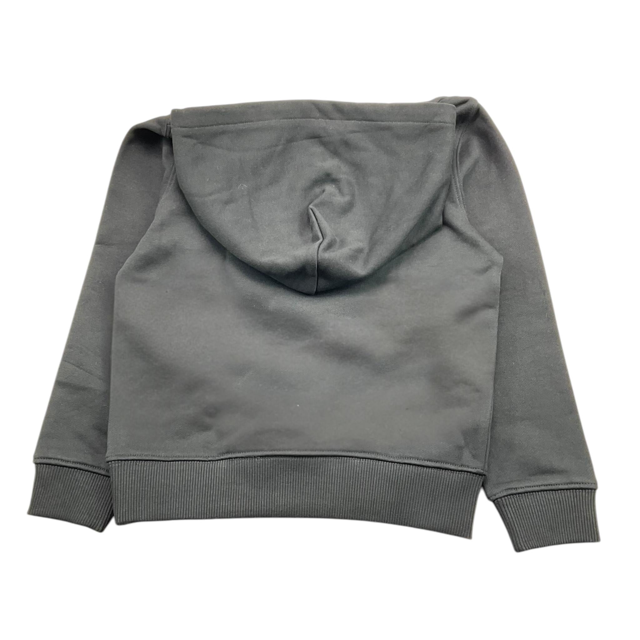 CALVIN KLEIN felpa tinta unita con cappuccio e stampa Nero per Bambino U00266JK NERO CALVIN KLEIN