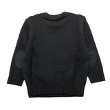 PAOLO PECORA maglia girocollo tinta unita Nero per Bambino PP3756 NERO PAOLO PECORA