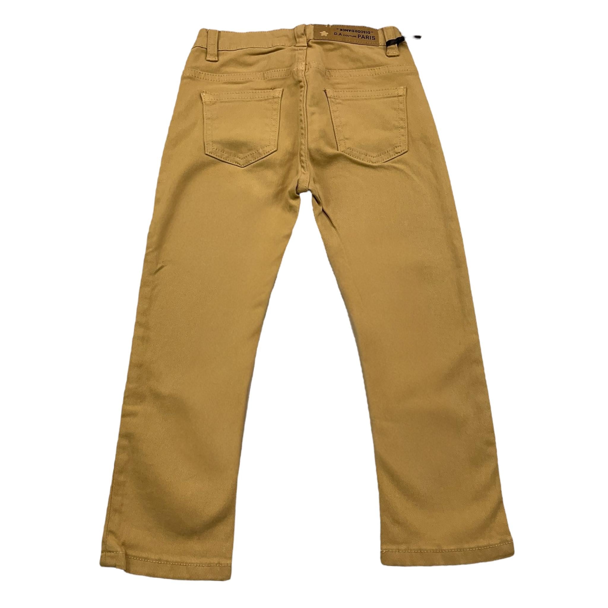 DANIELE ALESSANDRINI pantalone tinta unita con girovita regolabile Cammello per Bambino 1291P00012J CAMMELLO DANIELE ALESSANDRINI