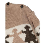 DSQUARED2 maglia girocollo stampa fantasia Beige per Neonato DQ2003 BEIGE DSQUARED2