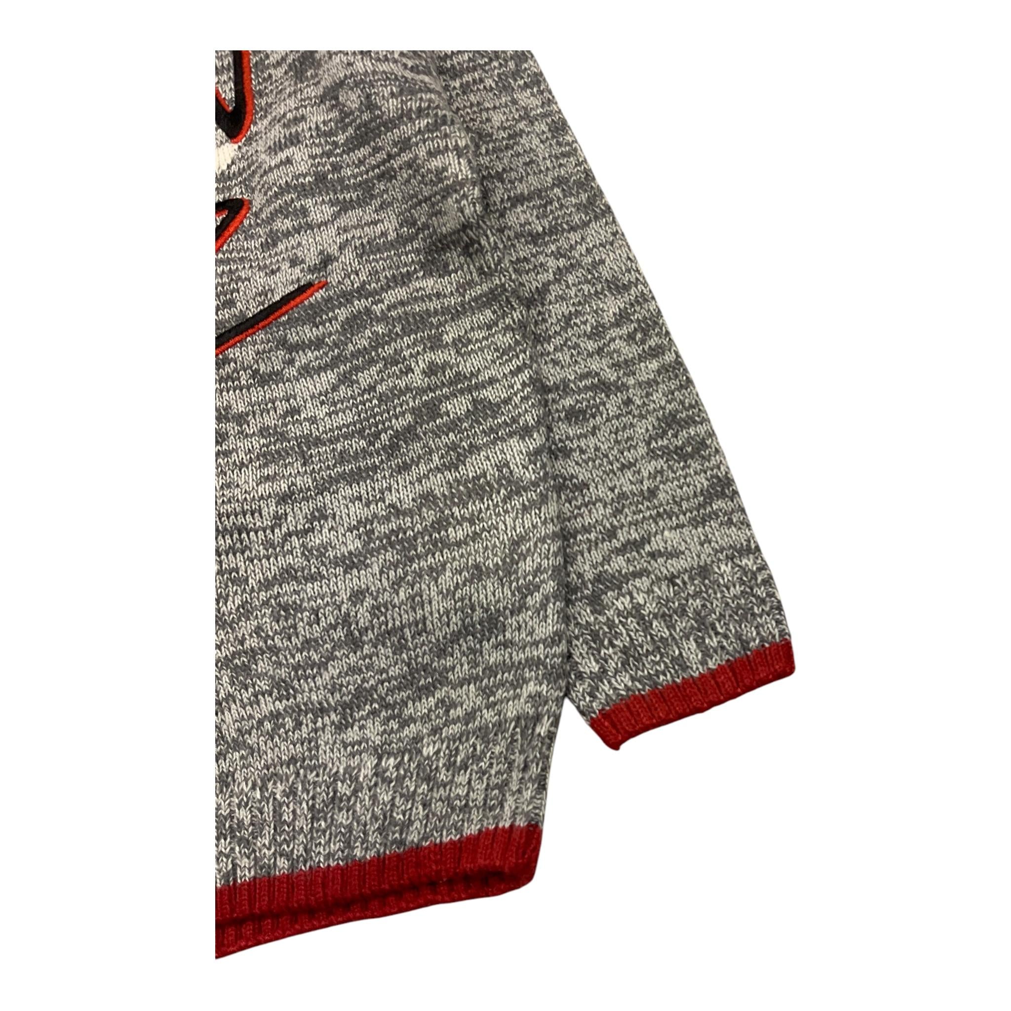 CANADA HOUSE maglia girocollo tinta unita con stampa in contrasto Grigio per Bambino 24474711 GRIGIO CANADA HOUSE