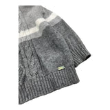 LE BEBE' maglia girocollo bicolore con fantasia a righe Grigio per Neonato LBB5148 GRIGIO LE BEBE'