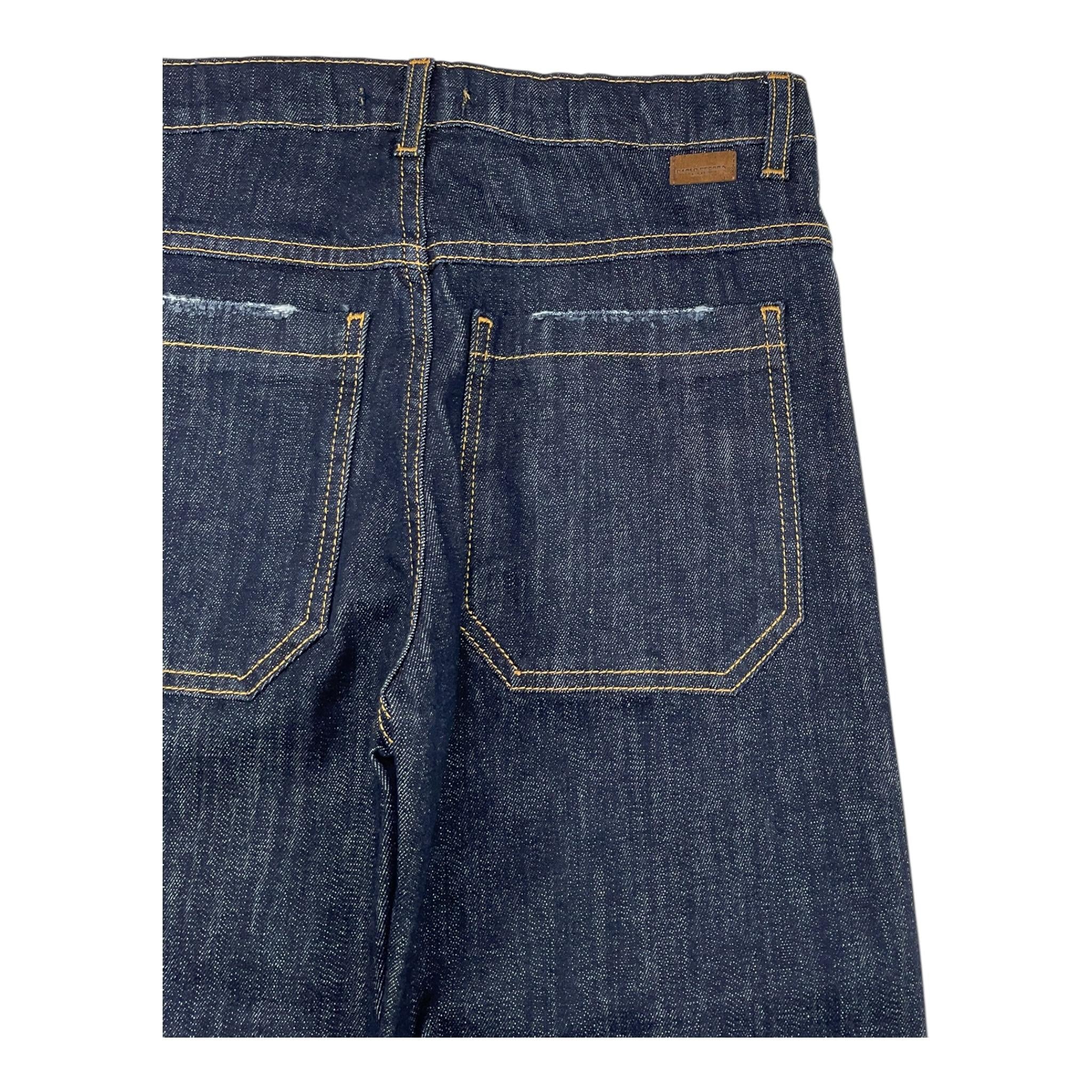 PAOLO PECORA jeans tinta unita con girovita regolabile Blu per Bambino PP4123 BLU PAOLO PECORA