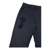 JOHN RICHMOND pantalone tinta unita con tasche america Nero per Bambino RBA25040 NERO JOHN RICHMOND