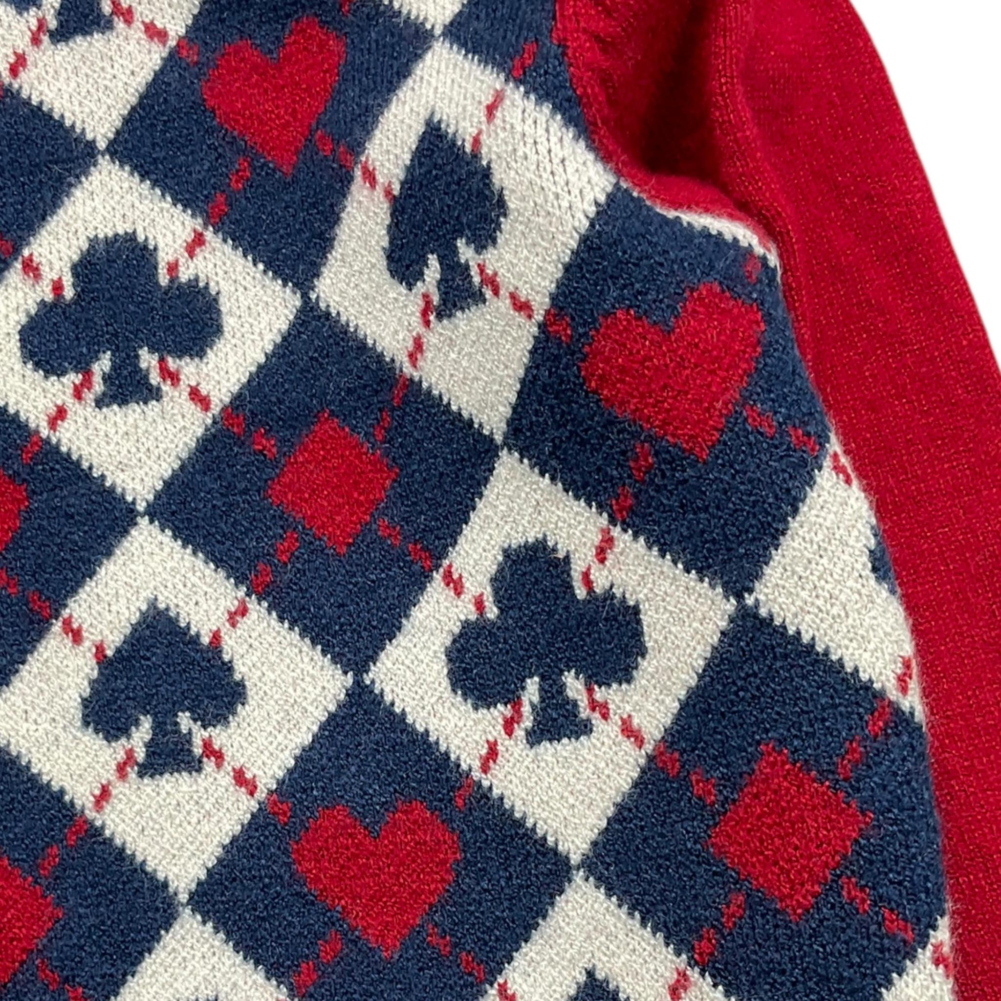 TRUSSARDI maglia tinta unita con stampa Rosso per Neonato TIA25204MA ROSSO TRUSSARDI