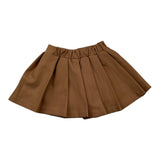 FUN & FUN gonna tinta unita con elastico in vita Marrone per Neonata FNSK00357 MARRONE FUN & FUN