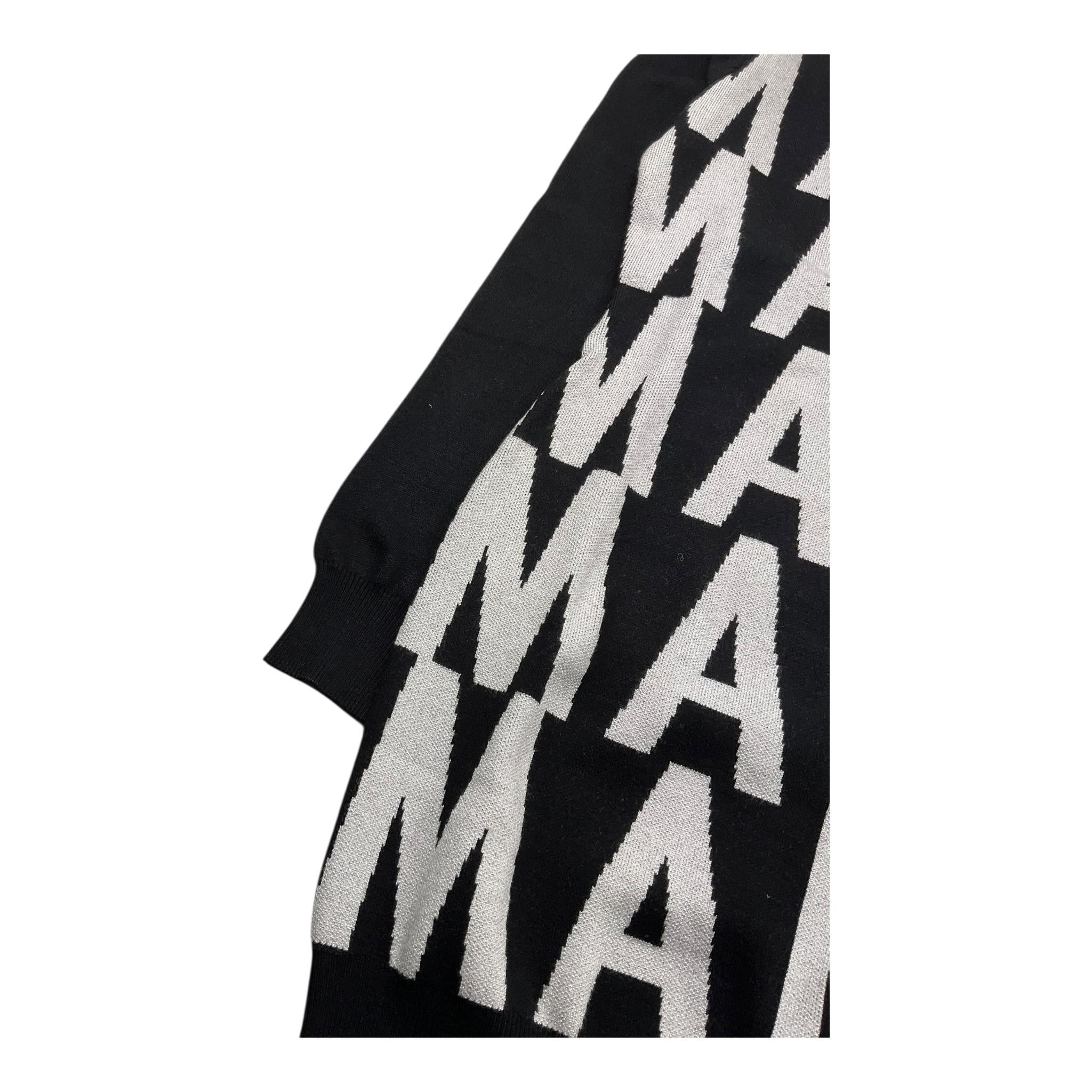 MARC ELLIS abito tinta unita con stampa mezzo collo Nero per Bambina JMJDR00110X NERO MARC ELLIS
