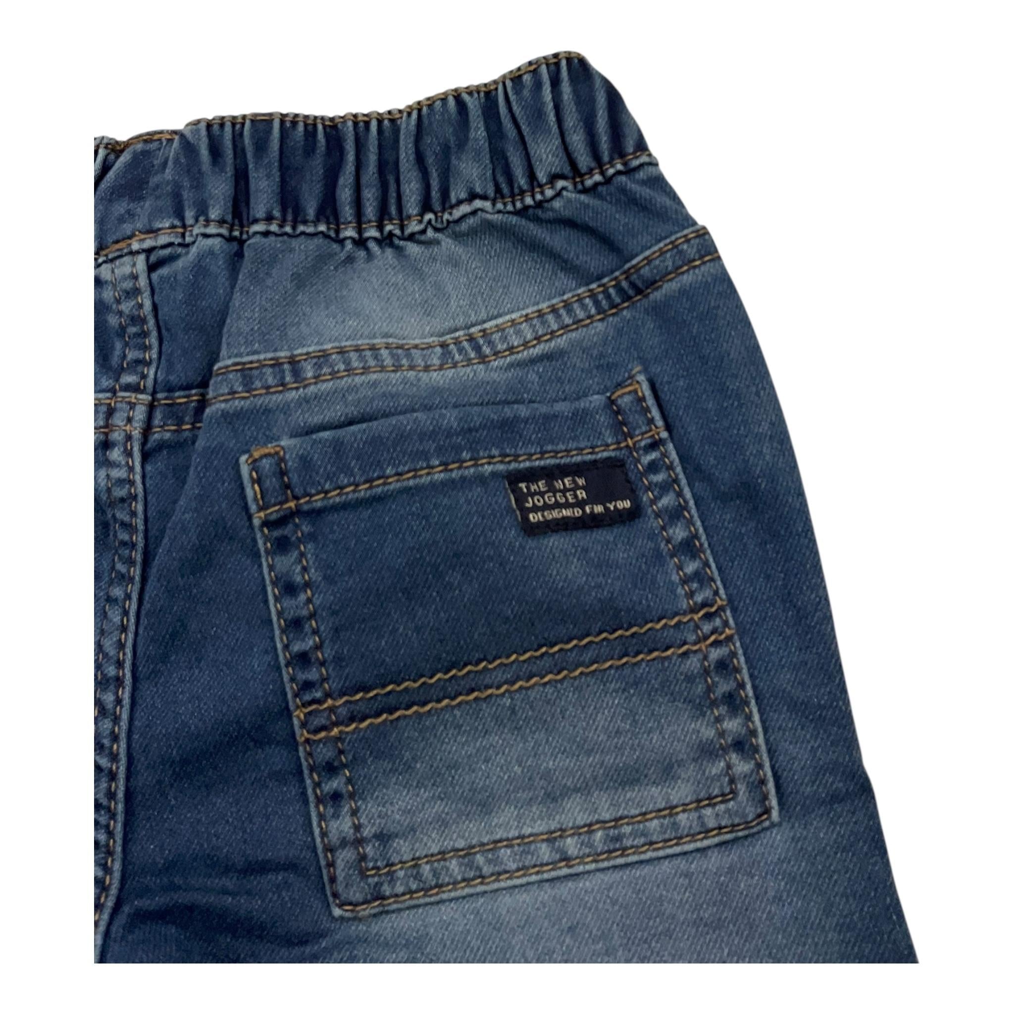 MAYORAL jeans tinta unita con elastico in vita Blu per Neonato 4531NX BLU MAYORAL