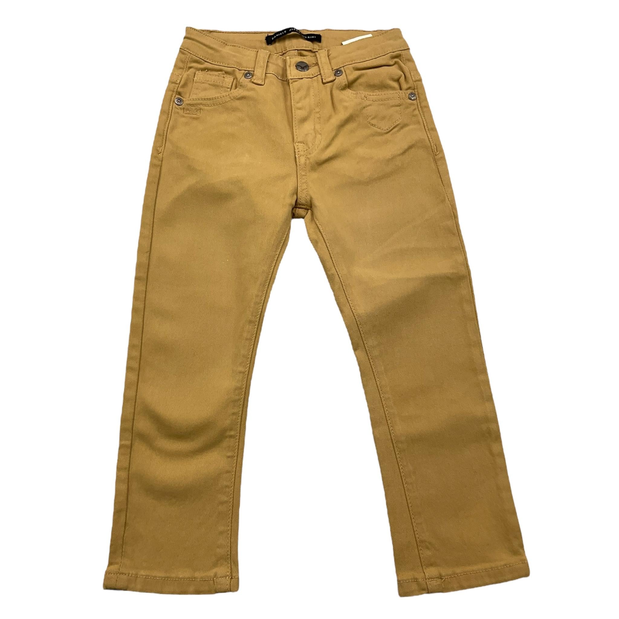 DANIELE ALESSANDRINI pantalone tinta unita con girovita regolabile Cammello per Bambino 1291P00012J CAMMELLO DANIELE ALESSANDRINI