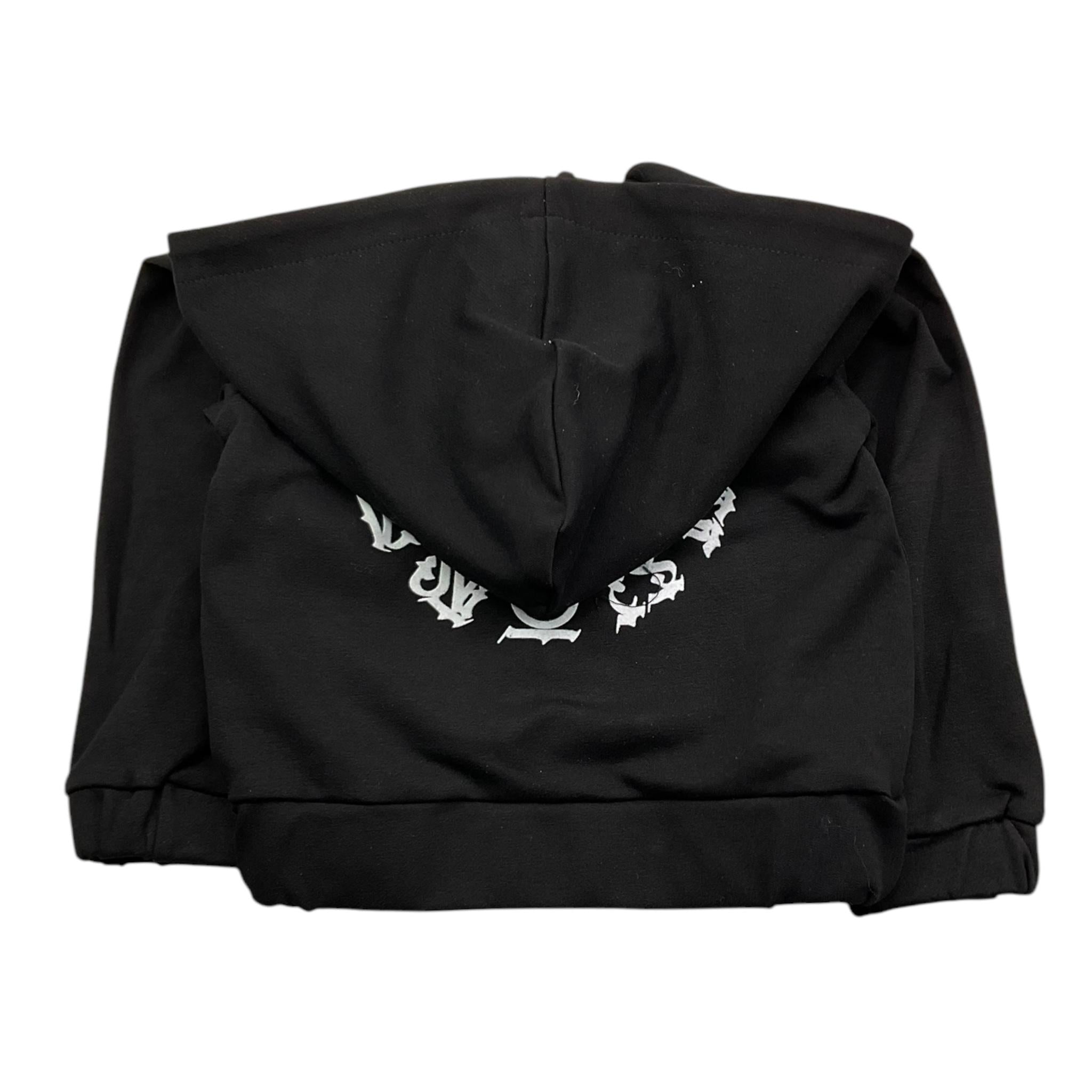 JOHN RICHMOND felpa tinta unita con zip e cappuccio Nero per Neonato RIA25100FE NERO JOHN RICHMOND
