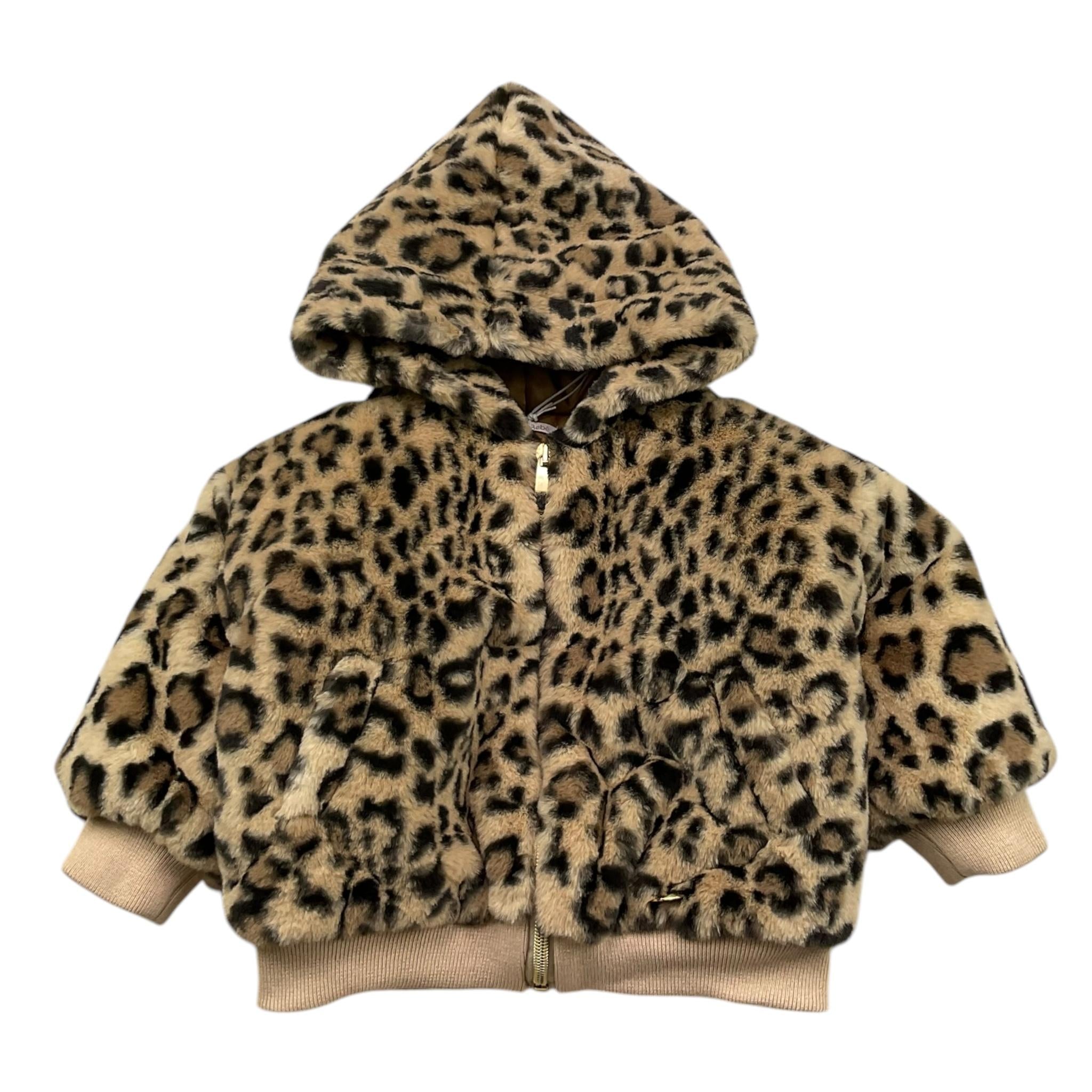 LE BEBE' giubbino maculato con zip e cappuccio Beige per Neonata LBG6094 BEIGE LE BEBE'