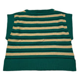 BOBOLI gilt girocollo fantasia a righe Verde per Bambina 729446 VERDE BOBOLI