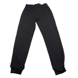 BUTNOT pantalone tuta tinta unita con stampa in contrasto Nero per Bambino B9498531 NERO BUTNOT