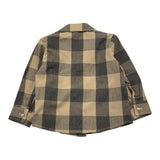 M+E' camicia bicolore fantasia a quadri Beige per Neonato UEM0171 BEIGE M+E'