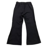 LIU JO pantalone tinta unita modello zampa in ecopelle Nero per Bambina KF4009 NERO LIU JO