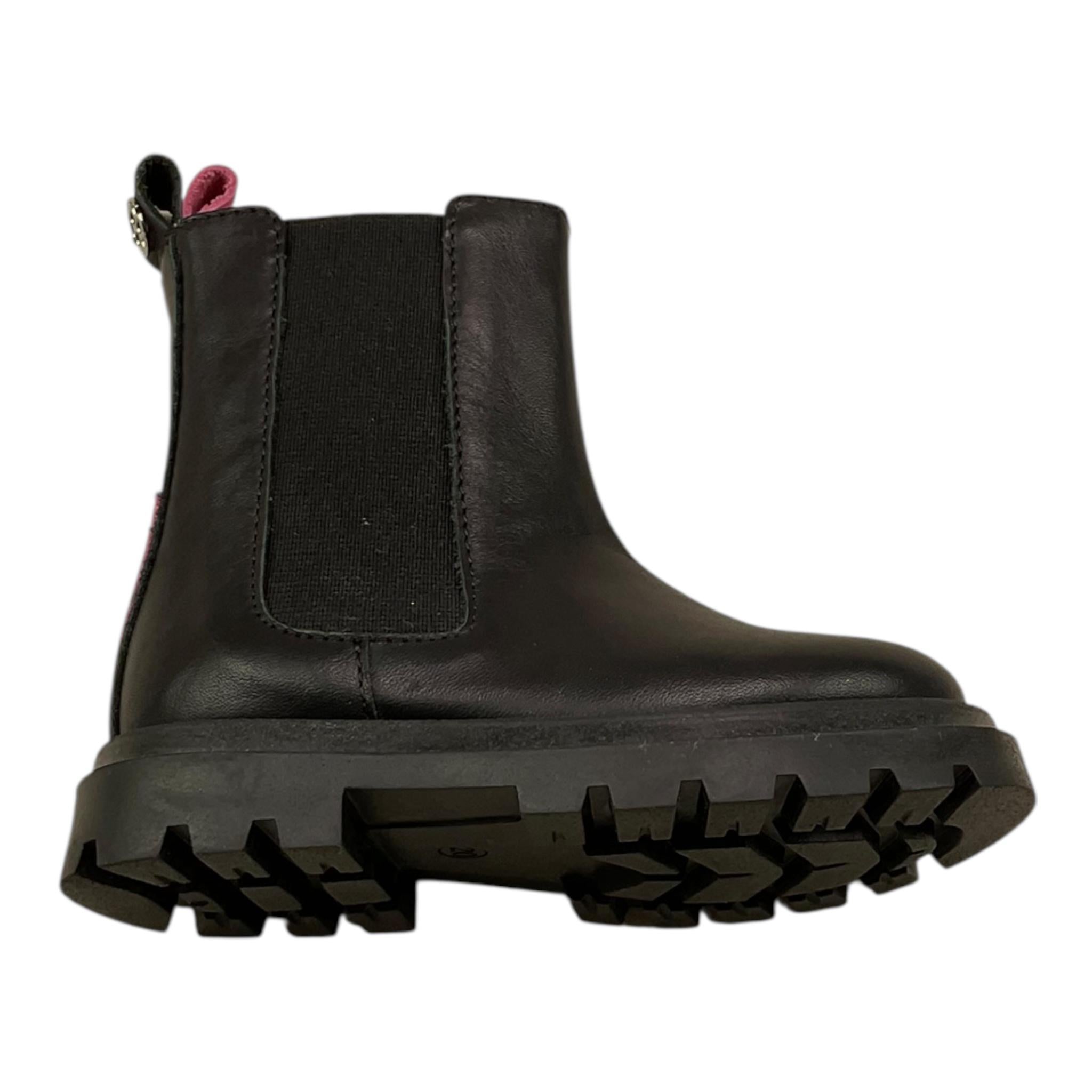 FLORENS LE PICCOLE stivale tinta unita con suola in gomma Nero per Bambina E5660J NERO FLORENS LE PICCOLE