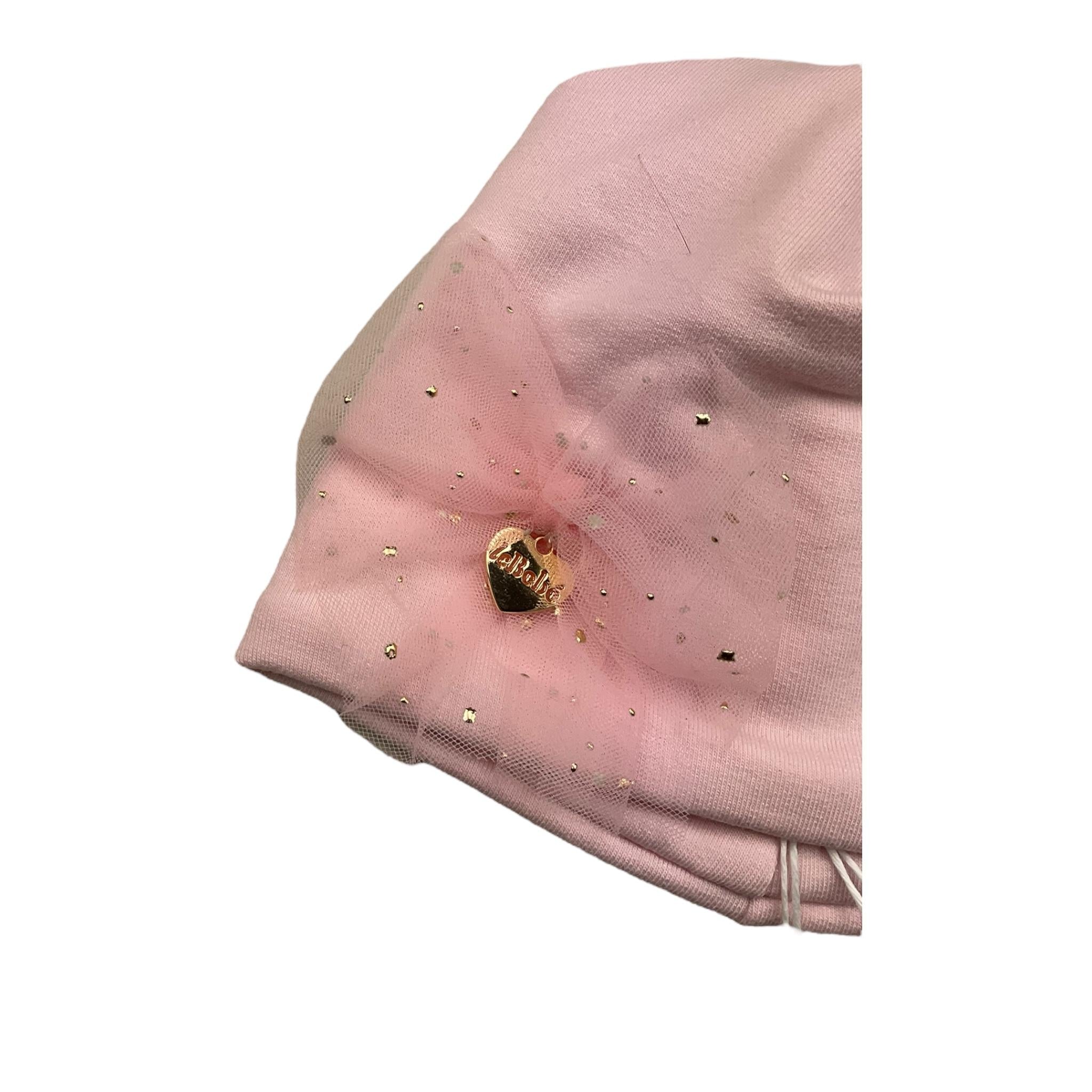LE BEBE' cappello tinta unita Rosa per Neonata LBG5372 ROSA LE BEBE'