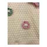 MARLU' tutina tinta unita con applicazini Panna per Neonata IB1310 PANNA MARLU'