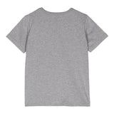STELLA McCARTNEY t-shirt girocollo tinta unita cn stampa stella Grigio per Bambina TV8C91 GRIGIO STELLA McCARTNEY