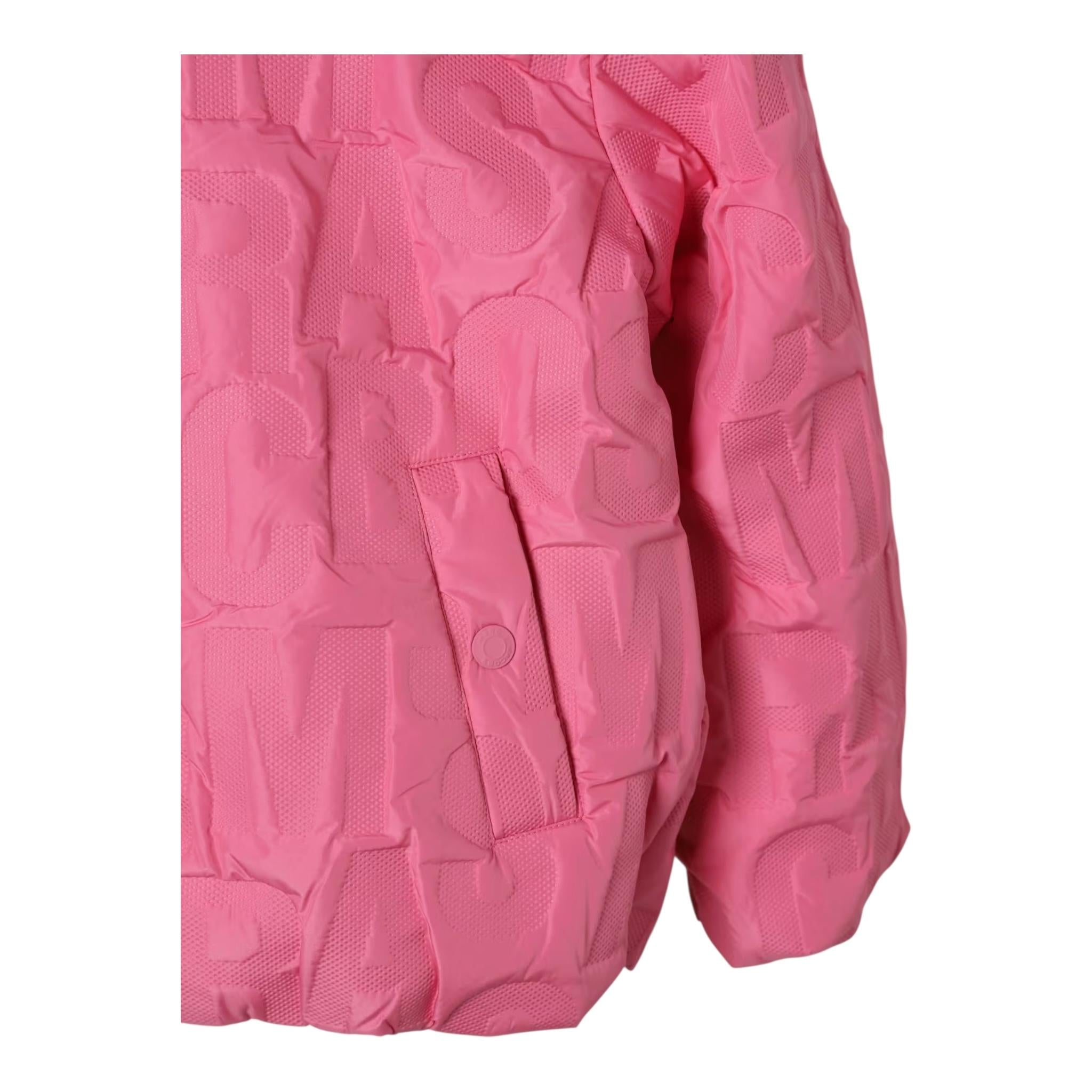 MARC JACOBS giubbino bicolore reversibile con cappuccio Rosa/fuxia per Bambina W60306 ROSA/FUXIA MARC JACOBS