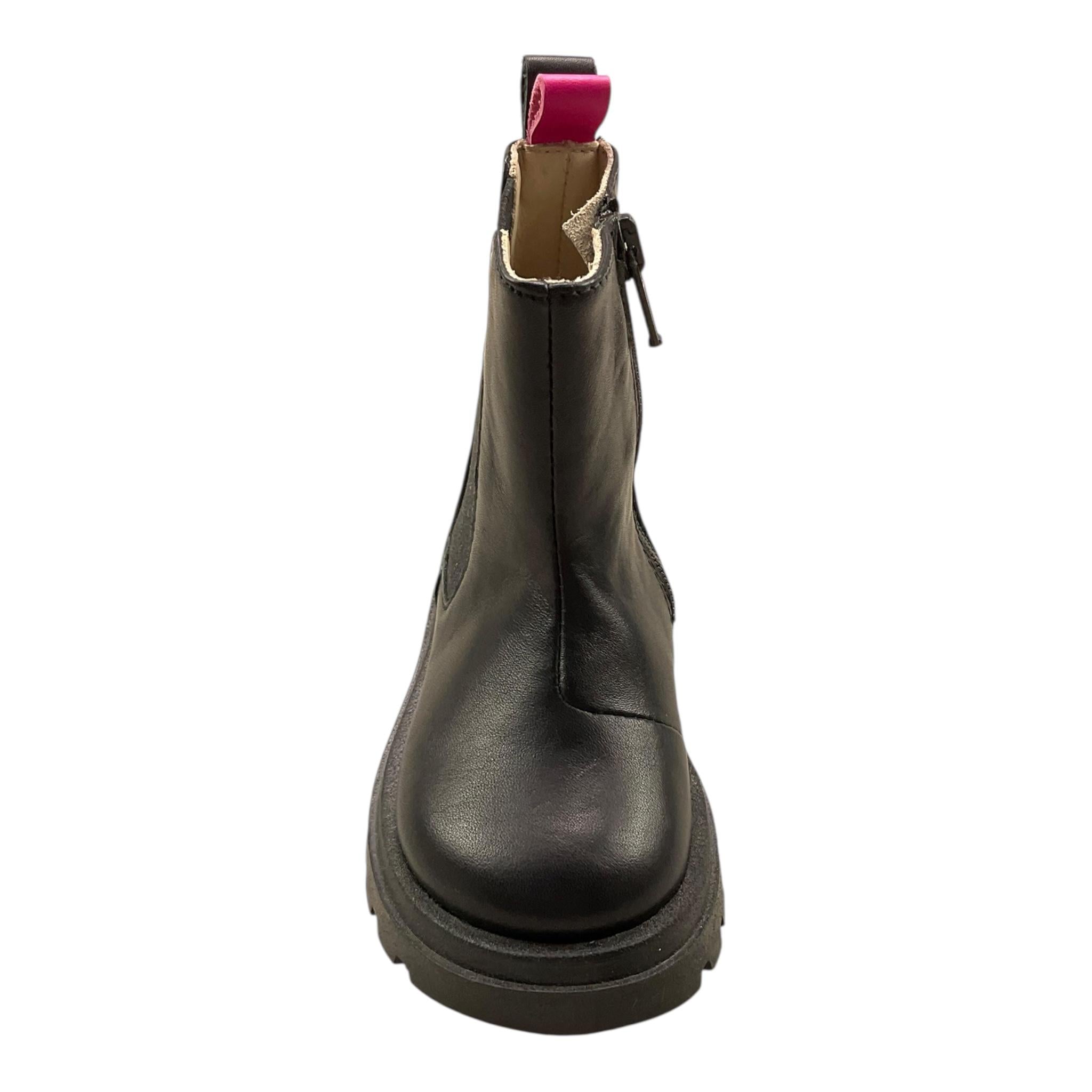 FLORENS LE PICCOLE stivale tinta unita con suola in gomma Nero per Bambina E5660J NERO FLORENS LE PICCOLE
