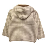 MARLU' cardigan tinta unita con cappuccio Beige per Neonato IG6340BIS BEIGE MARLU'