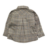 Y-CLU camicia tinta unita con fantasia a quadretti Bianco per Neonato BYN10750 BIANCO Y-CLU