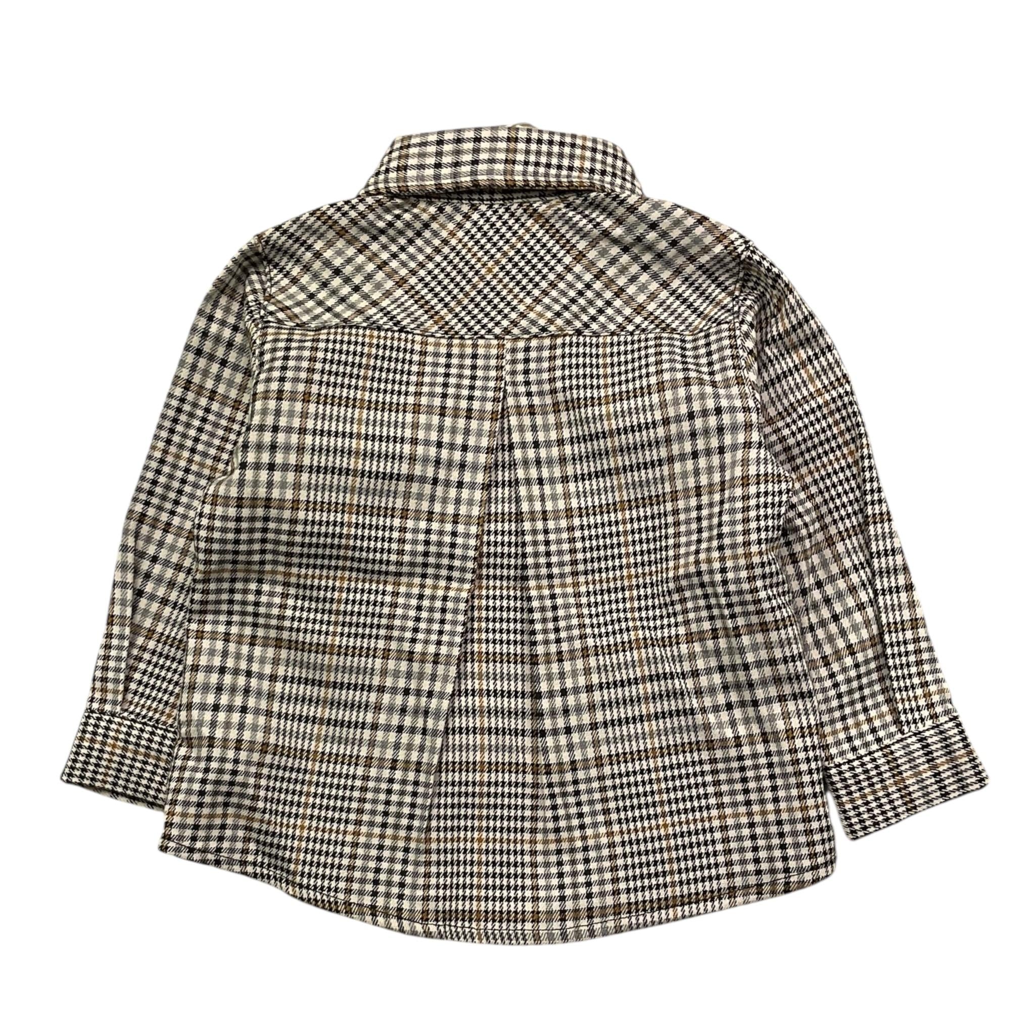 Y-CLU camicia tinta unita con fantasia a quadretti Bianco per Neonato BYN10750 BIANCO Y-CLU