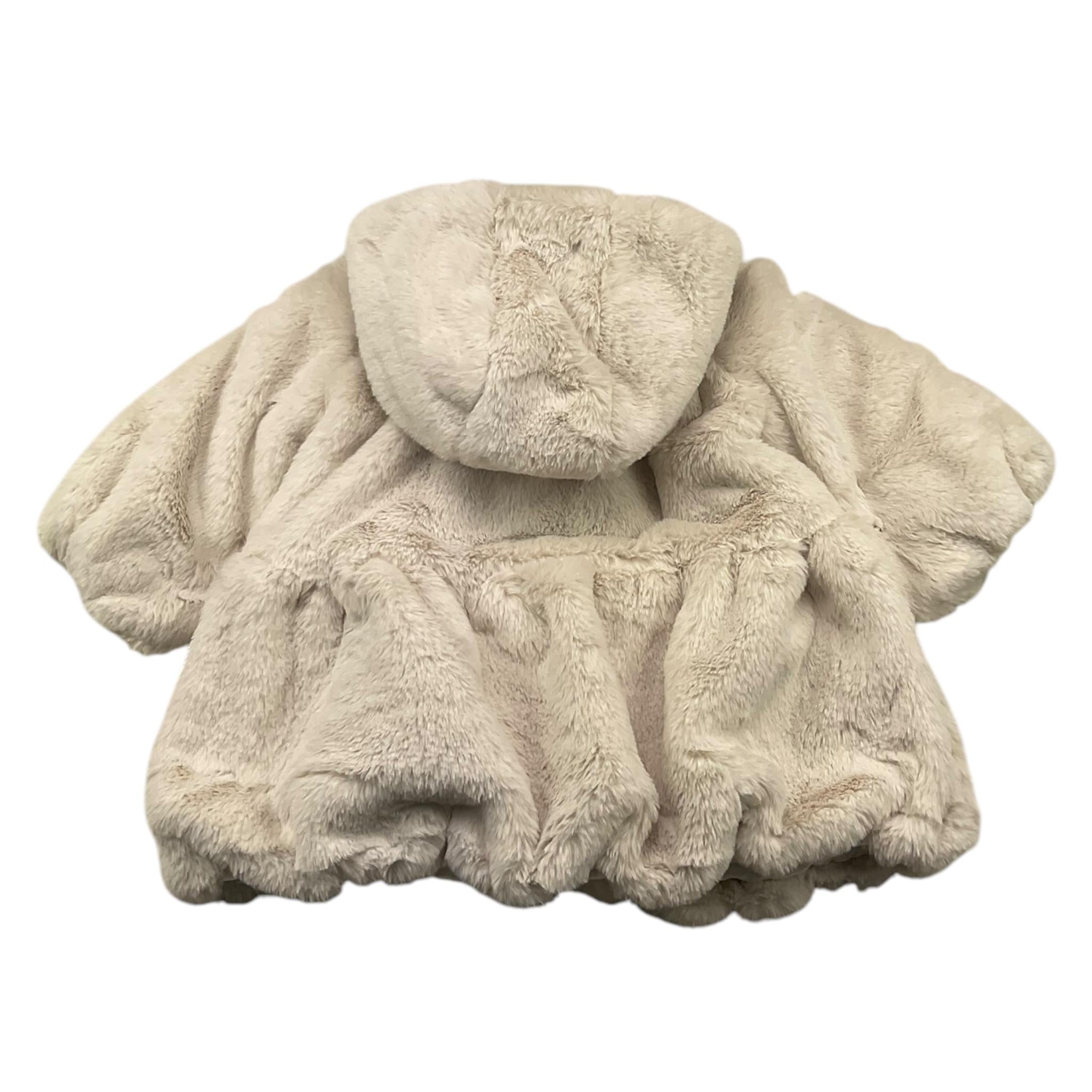 LE BEBE' pelliccia tinta unita con cappuccio Beige per Neonata LBG6179 BEIGE LE BEBE'