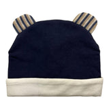 MARLU' cappello tinta unita con orecchie Blu per Neonato IC6573 BLU MARLU'