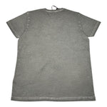 N°21 t-shirt girocollo tinta unita con stampa Grigio per Bambino N21943 GRIGIO N°21