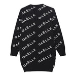 GAELLE abito in maglia tinta unita logato Nero per Bambina 2741VW00416 NERO GAELLE