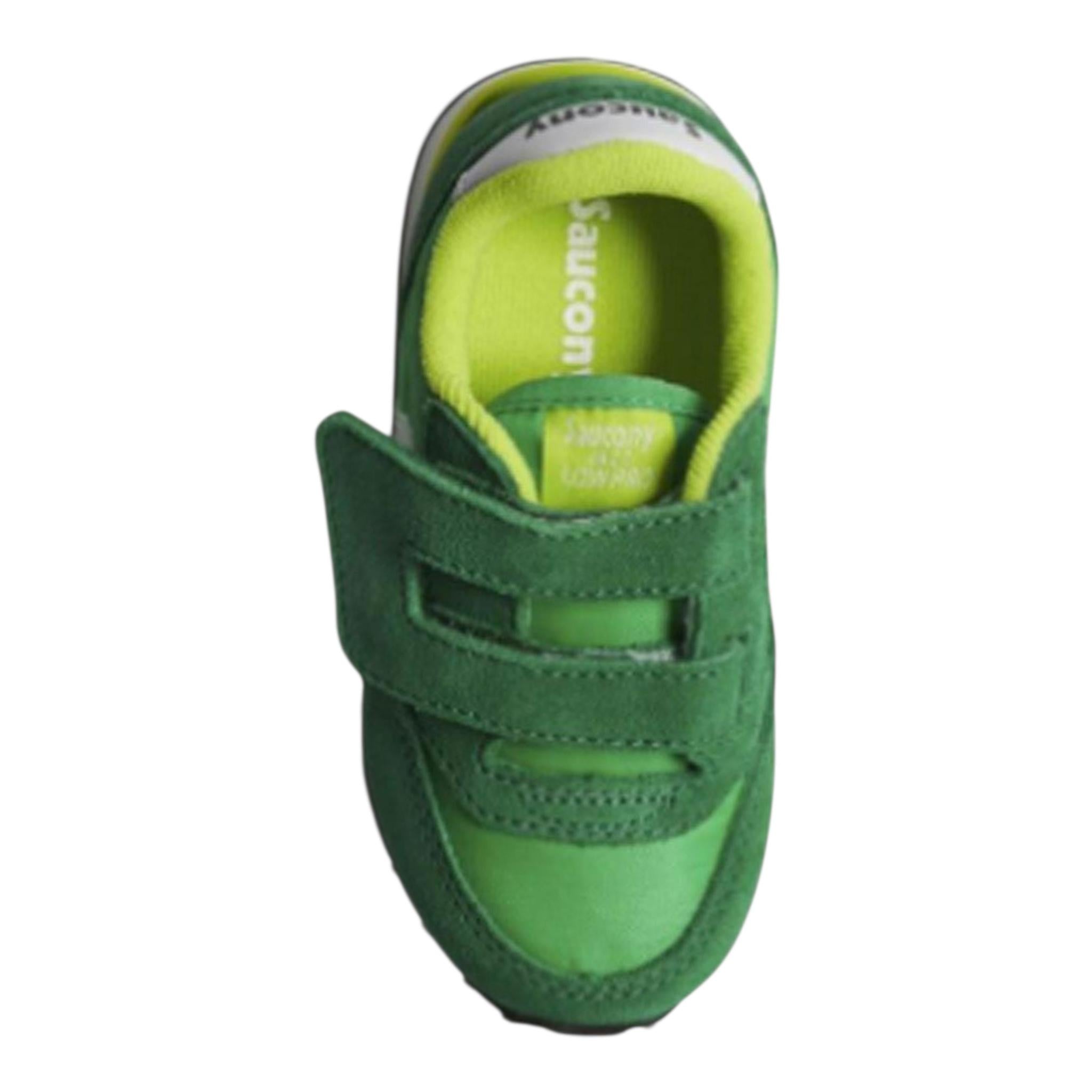SAUCONY sneakers tricolore con strappi Verde per Neonato SL267016 VERDE SAUCONY