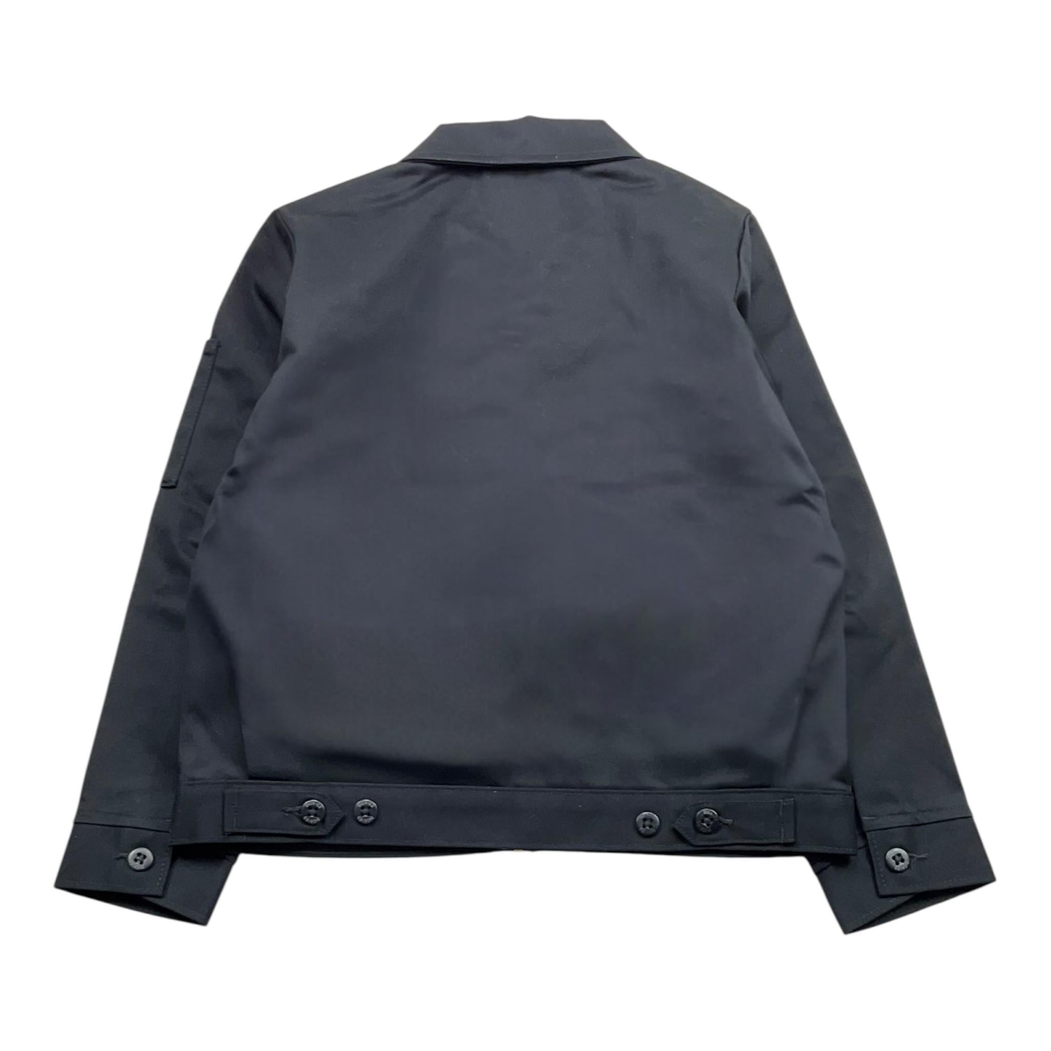 DICKIES giubbino tinta unita con zip e colletto Nero per Bambino 520039300200100 NERO DICKIES