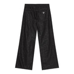 GUESS pantalone tinta unita modello palazzo Nero per Neonata K4BA06D5D90N NERO GUESS