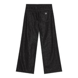 GUESS pantalone tinta unita modello palazzo Nero per Neonata K4BA06D5D90N NERO GUESS